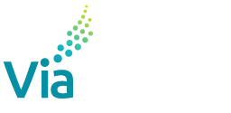 ViaOne Services Logo White Footer